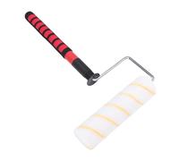 TIKATARER Kit de Rouleaux à Peinture de 9 Pouces, Kit de Rouleaux de Peinture Réglables, Brosse à Rouleau de Portable avec Poteau d'extension, Idéal pour les Murs et Plafonds Intérieurs