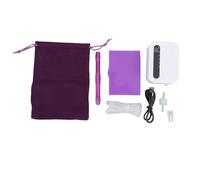 TIKATARER Kit de Stylo d'art de Strass Sous Vide, Outil de Peinture de Strass électrique, Outil d'artisanat avec Aspiration Réglable et Indicateur de Puissance LED, Idéal pour la Peinture (PURPLE)