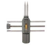 TIKATARER Kit d'outils de Réparation d'objectif, clé à Molette pour Objectifs de 8 à 100 Mm, Télescopes, Microscopes, Acier Inoxydable avec Pointes Interchangeables, Modes de Réglage Rapide et Lent