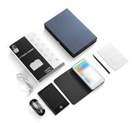 TIKATARER Lecteur E 5 Pouces avec Tablette d'écriture Manuscrite, Lecteur d'écran à Encre Respectueux des Yeux, électronique Léger avec Appareil Photo 5MP et Flash