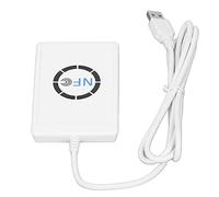 TIKATARER Lecteur NFC, Copieur de Carte NFC USB 2.0, Dispositif de Duplication avec Fréquence 13,56 MHz, Vitesse de 424 Mbps et Distance de Lecture de 50 Mm, Fonction Anti-collision Intégrée, Idéal