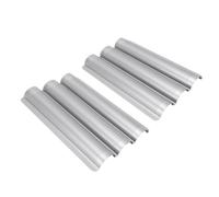 TIKATARER Lot de 2 Moules à Pain pour Baguettes, Moule à Baguettes Perforées Antiadhésives, Plaque de Cuisson pour le Levain, Pain Italien, Idéal pour Créer une Croûte Croustillante et Dorée