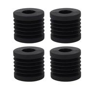 TIKATARER Lot de 4 Coussinets de Pied d'imprimante, Tapis en Caoutchouc Anti-vibrations et Anti-poussière avec Prise Sécurisée, Idéal pour Lab X1, X1C, P1P, P1S et Autres Imprimantes 3D