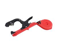 TIKATARER Machine à Attacher Les Plantes, Structure Interne Repensée pour Un Fonctionnement Fluide avec Poignée Profilée, pour Tomates, Raisins, Concombres, Poivrons, (Noir et Rouge 10 Rouleaux de