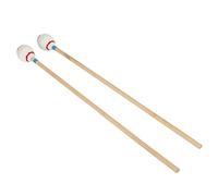 TIKATARER Maillet Marimba, Maillets de Xylophone en Fil, Maillets de Percussion en Bambou avec 2 Têtes Rondes Moyennement Dures et Poignée Confortable, Idéal pour Jouer du Xylophone, l'enseignement