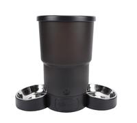 TIKATARER Mangeoire Automatique pour 2 Chats, Distributeur de Nourriture Sèche pour Chien WiFi, Mangeoire Intelligente pour Animaux de Compagnie avec Contrôle des Portions, Télécommande et