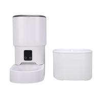 TIKATARER Mangeoire Automatique pour Chat, Distributeur de Nourriture Intelligent WiFi de Grande capacité, Abreuvoir pour Animaux de Compagnie, Fontaine d'eau pour Chat, Machine d'alimentation à