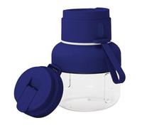 TIKATARER Mélangeur Portable, Presse-agrumes Personnel électrique Rechargeable de 850 Ml, Tasse de Presse-agrumes Portable sans Fil avec Couvercle en Paille, Idéal pour les Shakes, les Voyages, la