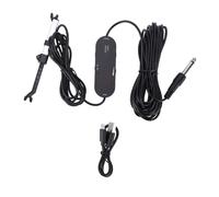 TIKATARER Micro de Guitare, Micro Rechargeable sans Fil, à Condensateur intégré avec Conception à Ajustement par Pression sans Vis, Autonomie de 10 Heures, Idéal pour Guitare Acoustique, ukulélé et