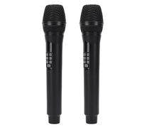 TIKATARER Microphone de karaoké Portable sans Fil, Système de Micro Dynamique sans Fil, Microphone à Main avec Plusieurs Effets Sonores et Changements de Voix, Idéal pour la Diffusion en Direct, Le