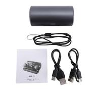 TIKATARER Microphone Lavalier sans Fil, Micro Bluetooth à Réduction de Bruit, Microphone de Réverbération pour Diffusion en Direct, Enregistrement de Podcast et Smartphone