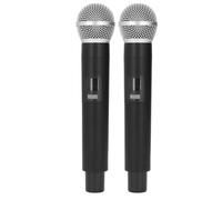TIKATARER Microphone sans Fil Lot de 2 Professionnel Rechargeable pour