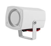 TIKATARER Mini Haut-Parleur de Sirène Filaire 110dB DC 12V, Système Sonore de sécurité d'alarme de Voiture, Idéal pour la Protection Contre Le Vol de Véhicules Domestiques, Son Fort