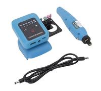 TIKATARER Mini Meuleuse sans Fil, 6000-18000 Tr/min, Kit D'outils Rotatifs Réglables à 6 Vitesses avec établi et Support pour Sculpter, Meuler, Polir, Artisanat en Résine