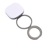 TIKATARER Miroir Magnétique pour Téléphone Selfie et Lampe Annulaire de Bureau Vidéo Portable Pliable de Type C à Charge Rapide, Lampe 3200k à 8500k avec Support Tige d'extension Rétractable,