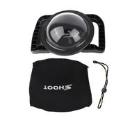 TIKATARER Objectif Dôme Grand Angle 45 M/180, étui de Photographie de Plongée sous-Marine, Accessoire d'appareil Photo Noir 10 et 9 avec Conception étanche, Idéal pour la Photographie