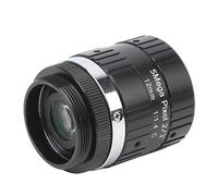 TIKATARER Objectif Principal 5MP HD 12 Mm, Objectif à Monture C à Ouverture Manuelle pour Caméra Vidéo Numérique, avec Matériau en Alliage d'aluminium à Faible Distorsion et Haute compatibilité