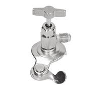 TIKATARER Ouvre-Bouteille de Valve de Distribution R134A, Outil Universel de Valve de Distribution de Réfrigérant avec Connexion Filetée 1/4 SAE pour Le Chargement de Réfrigérant de Climatisation