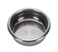TIKATARER Panier de Portafilter de 58 Mm, Panier de Filtre à café Non Sous Pression à une Seule Couche, Remplacement en Acier Inoxydable 304 pour les Machines à Expresso, Même (24 mm / 0,9 pouces de