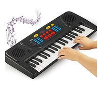 TIKATARER Piano for Kids, 37 clé Portable électronique Piano pour Enfants Clavier Clavier pour Débutants pour Débutants de Portable pour Enfants Toys for Garçons Filles Tout-petits