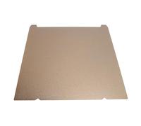 TIKATARER Plaque de Construction PEI Double Face 315 X 310 Mm, Lit d'impression en Acier à Ressort texturé, Plaque de Revêtement Sablée à Haute Adhérence, Idéale pour Imprimante 3D K1, Compatible