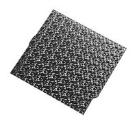 TIKATARER Plaque de Construction pour Imprimante 3D, Plate-forme de Surface Double Face Texturée PEI PEO, Lit de Feuille d' Flexible, 260x271mm