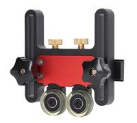 TIKATARER Plateau en Alliage D'aluminium pour Scie Circulaire, Usinage CNC, Hauteur Réglable avec Rail Standard et Kit D'accessoires Complet pour une Stabilité Optimale en Travail Bois