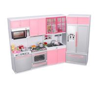 TIKATARER Play Kitchen, Kids Kitchen Accessoires avec Pièce de Cuisine Play Accessoires de Cuisine pour