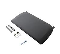 TIKATARER Poche de Rangement pour Dossier de Siège Avant en Cuir Véritable, Remplacement du Panneau de Couverture Durable, Poche au Design Noir au Toucher Lisse avec un Look élégant, Idéale pour les