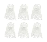 TIKATARER Poches de Table de Billard, 6pcs Nylon Blanc Nylon sans Fond de Table de Billard Insérer la de Pool Pool Pockets Remplacement du Chinois, Snooker Anglais