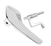 TIKATARER Poignée de Porte de Voiture, 13297813 Abs en Métal Abs Gauche Poignée de Porte Intérieure de Voiture de Intérieure avec Bielle à Hayon MK3 2006-2013