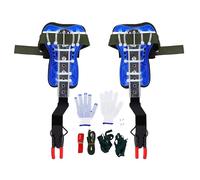 TIKATARER Pointes d'escalade Professionnelles avec Centre en Acier Massif, Sangles élargies et Double Boucle, Compactes et Portables pour la Récolte des Vergers, L'entretien des Arbres