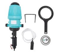 TIKATARER Pompe Proportionnelle, échelle Précise G3/4, Interface Mâle, Injecteur D'engrais, Distributeur de Liquide Chimique, Doseur D'engrais avec Valve de Libération d'air (H2502 (0.2% O 2%))