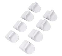 TIKATARER Porte-Bouteille de Pulvérisation, Porte-boîtes de Canne à Vapeur Adhésif Crochet Fort Vapeur de Pulvérisation de Vaporisateur de 8pcs Monture Murale Crochets de Bouteille de Sous Cintre de