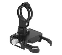 TIKATARER Porte-téléphonie de Vélo, 60-110 Mm 360 ° Rotation de Moto Réglable Motorcycle ALIMINUM Alliage TÉLÉPHONDEMENT pour MOTOROCLE pour MOTOCYCLES VÉHICULES ÉLECTRIQUES VÉHICULES (Black)