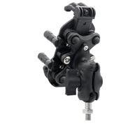 TIKATARER Porte-téléphonie, Support de Téléphone à Moto avec Moteur de Vibration Motorcycle du Téléphone Portable Motorcycle de Porte-vélo (Support de tête de Balle M10)