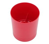 TIKATARER Porte-ustensiles de Cuisine, Porte-escaliers Rotatif à 360 Degrés Rotation Ustensil Panier de Cuisson Ustensile Habit (rouge)