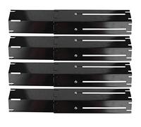 TIKATARER Protecteur de Brûleur à Commande Réglable, Ensemble de Plaques Chauffantes en Acier Inoxydable pour Grils à Gaz, 2 Protecteurs de Conception avec Remplacement de Gril de Jardin, Idéal pour