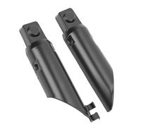 TIKATARER Protection de Fourche Avant, Protection de Remplacement Noire Absorbant Les Chocs, avec Trous de Montage Pré-percés avec Améliorée, Idéale pour CRF50, XR50, Pit Dirt Bike