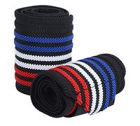 TIKATARER Protège-Poignet de Sport, Multifonctionnel, Respirant, Doux, Confortable, Respectueux de la Peau, Conception de Boucle à Crochet Réglable, avec Autocollant allongé, pour Salle de Sport,