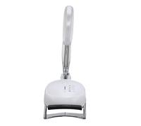 TIKATARER Recourbe-Cils Chauffant sans Fil, Recourbe-Cils électrique, Outil de Chauffage Rapide des avec 4 Réglages de Température de 55 °C à 85 °C, Idéal pour la beauté et le Maquillage (WHITE)