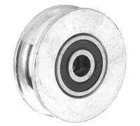 TIKATARER Roue à Rouleaux de Poulie à Roulement, Guide de Câble Métallique, Structure Robuste à Haute Résistance, Fonctionnement Fluide, traité Thermiquement à Faible Usure, pour Soulever et