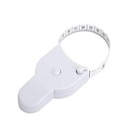 TIKATARER Ruban de Taille Double Face, Ruban à Mesurer Précis, Balance à Coque en Plastique pour les Amateurs de Fitness et le Suivi, Conception Portable (gradué d'un côté en cm et d'un côté en)