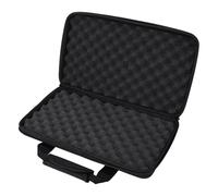 TIKATARER Sac de Rangement EVA pour Contrôleur DJ, Étui de Transport Portable de 40 x 25 x 8 cm avec Mousse de Protection et Fermetures Éclair en U à 360°