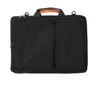 TIKATARER Sac D'Ordinateur Portable, Grande capacité, Polyester 15,6 Pouces, étanche et Protection, étui de Transport pour Ordinateur Portable, avec Bandoulière, pour les Affaires et les