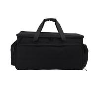 TIKATARER Sac pour Contrôleur DJ, Portable 25,5 X 33 X 15 Cm, étui de Transport pour équipement DJ avec Séparateurs Amovibles, Fond Antidérapant et Poignée pour Contrôleurs et Rangement d'accessoires