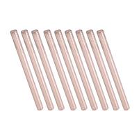 TIKATARER Sceau de Cire d'étanchéité, 10pcs Scellon de Cire de Stick Hot Seal Stick Pruisible sans Fumée de Phoque Chaude Flexible pour les Cartes Enveloppes Manuscrits (Or champagne)