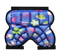 TIKATARER Short de Protection des Hanches pour Enfants, Pantalon Réglable avec Coussinet de Fesses, Short de Protection avec Mousse EVA épaisse, Idéal pour Le Patinage à roulettes, Le , Le Snowboard