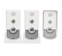 TIKATARER Sonnette D'interphone sans Fil, Excellente Puce Distance de 1000 m Sonnette D'interphone Intelligente à Voix Blanche pour Maisons Usines Hôtels Villas Hôpitaux 1 Extérieur 2