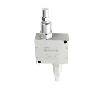 TIKATARER Soupape de Vérin Hydraulique, Compatible avec les Mini-pelles | Soupape de décharge double voie, 1/4 pouce, acier allié, entièrement assemblée